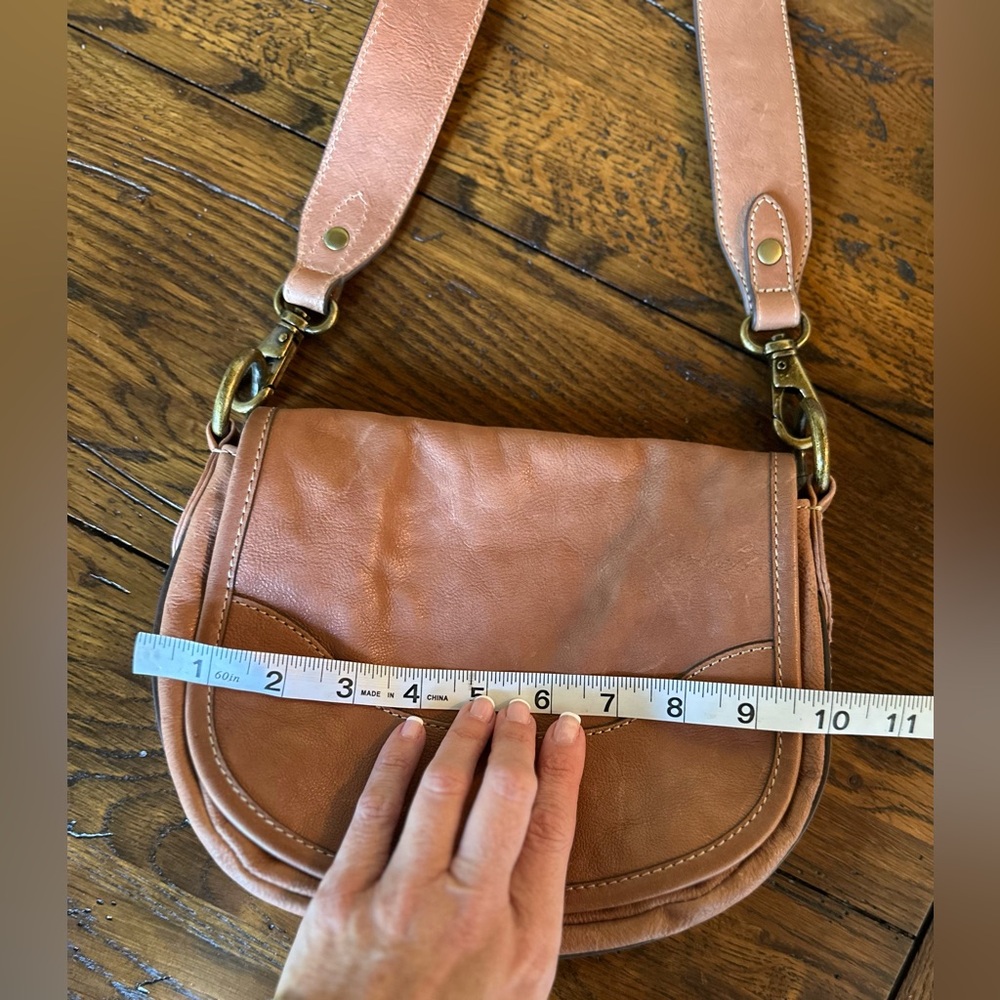 Frye Lucy saddle crossbody shoulder bag - Picture 9 of 16